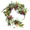 Breezy Summer Blooms 4 Ft Flower Garland Multi Color Floral Vine for Mantel Rail Decor